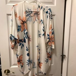 NWOT floral cardigan!